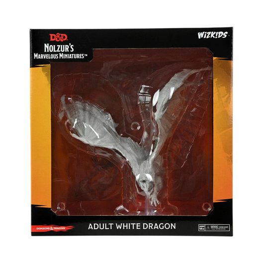 Adult White Dragon (Custom Painted)