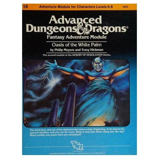 Advanced Dungeons & Dragons ... Fantasy Adventure Module ... Oasis of the White Palm (1983)
