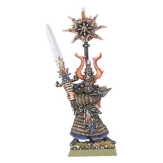 Aekold Helbrass Champion of Tzeentch (Custom Painted) (Assembled)