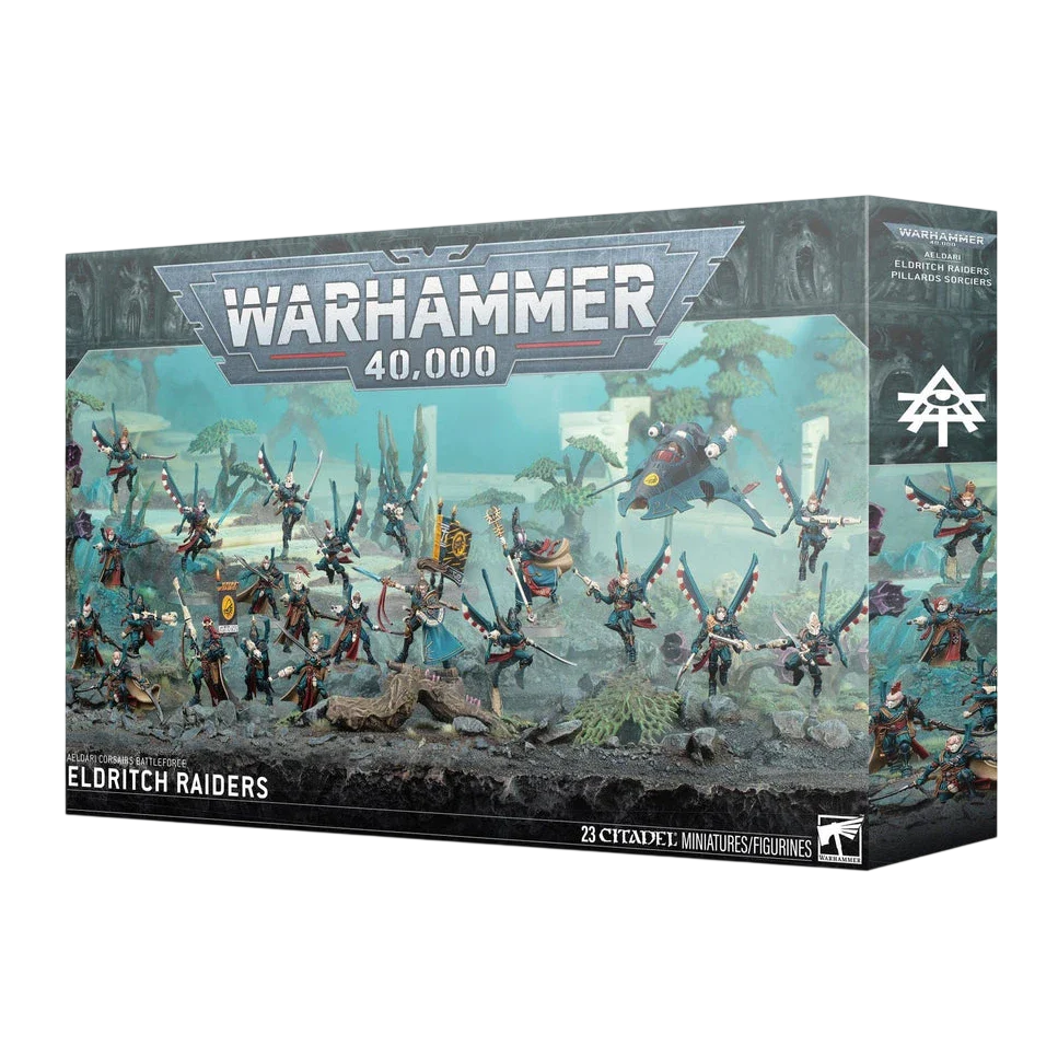 Aeldari Corsairs Battleforce: Eldritch Raiders (Unpainted) (Assembled) from Warhammer 40k