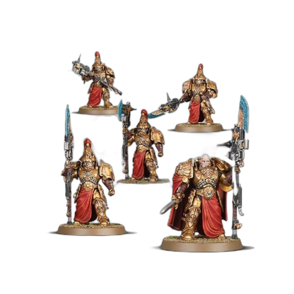Custodian Wardens/Custodian Wardens Shield-Captain/Custodian Wardens Vexilus Praetor (New in Box/Sprue)