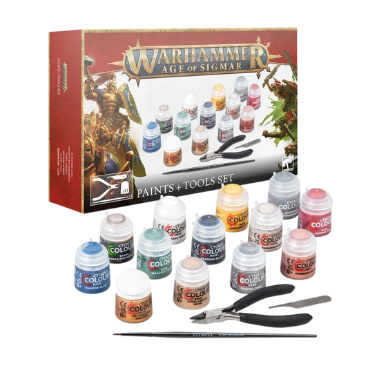 Age of Sigmar Paints and Tools Set (New in Box)