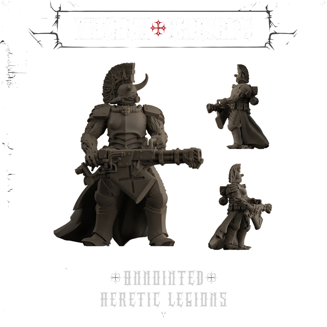 Annointed (Axe) - Heretic Legion (Custom Painted) (Assembled)