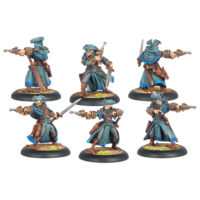Arcane Tempest Gun Mages (Custom Painted) (Assembled)