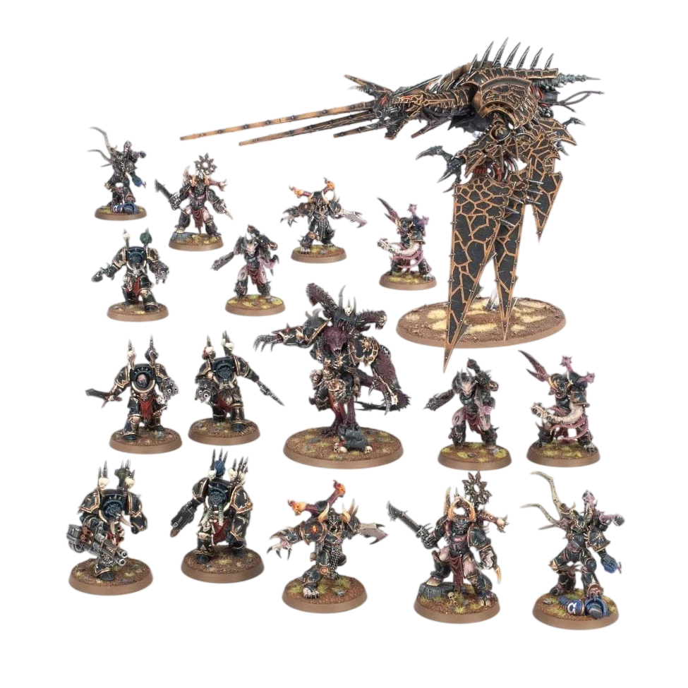 Arks of Omen: Balefleet Battleforce (Unpainted) (Assembled)