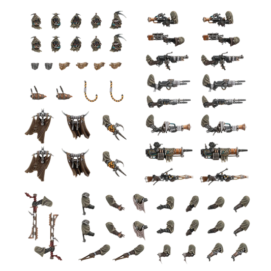 Ash Waste Nomads: Weapons & Upgrades (New on Sprue)