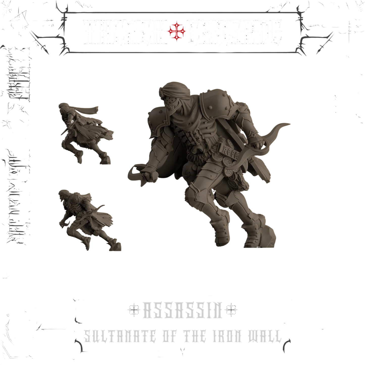 Assassin - Iron Sultanate (Unpainted) (Assembled)