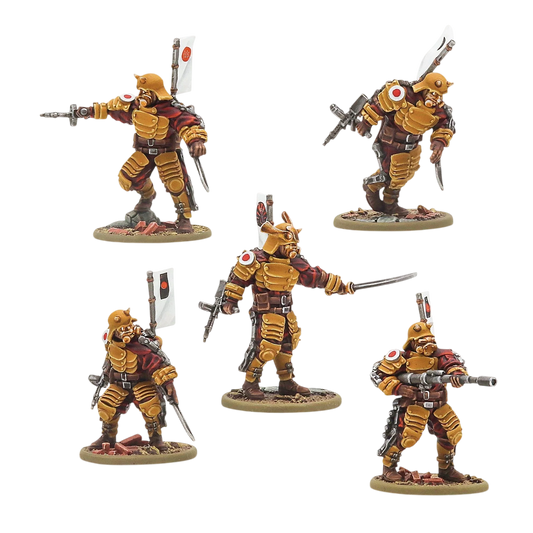Assault-Frame Armoured Infantry Squad (Custom Painted) (Assembled)