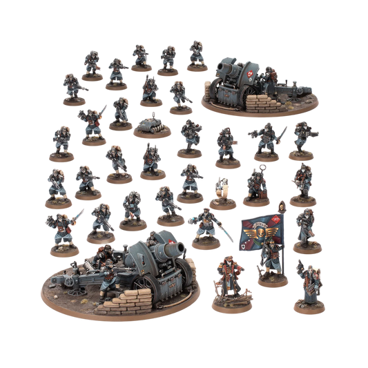 Astra Militarum Battleforce: Krieg Siege Platoon (Custom Painted) (Assembled)