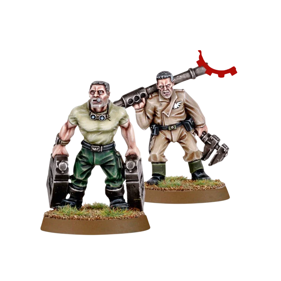 Astra Militarum Tank Crew (New in Box)