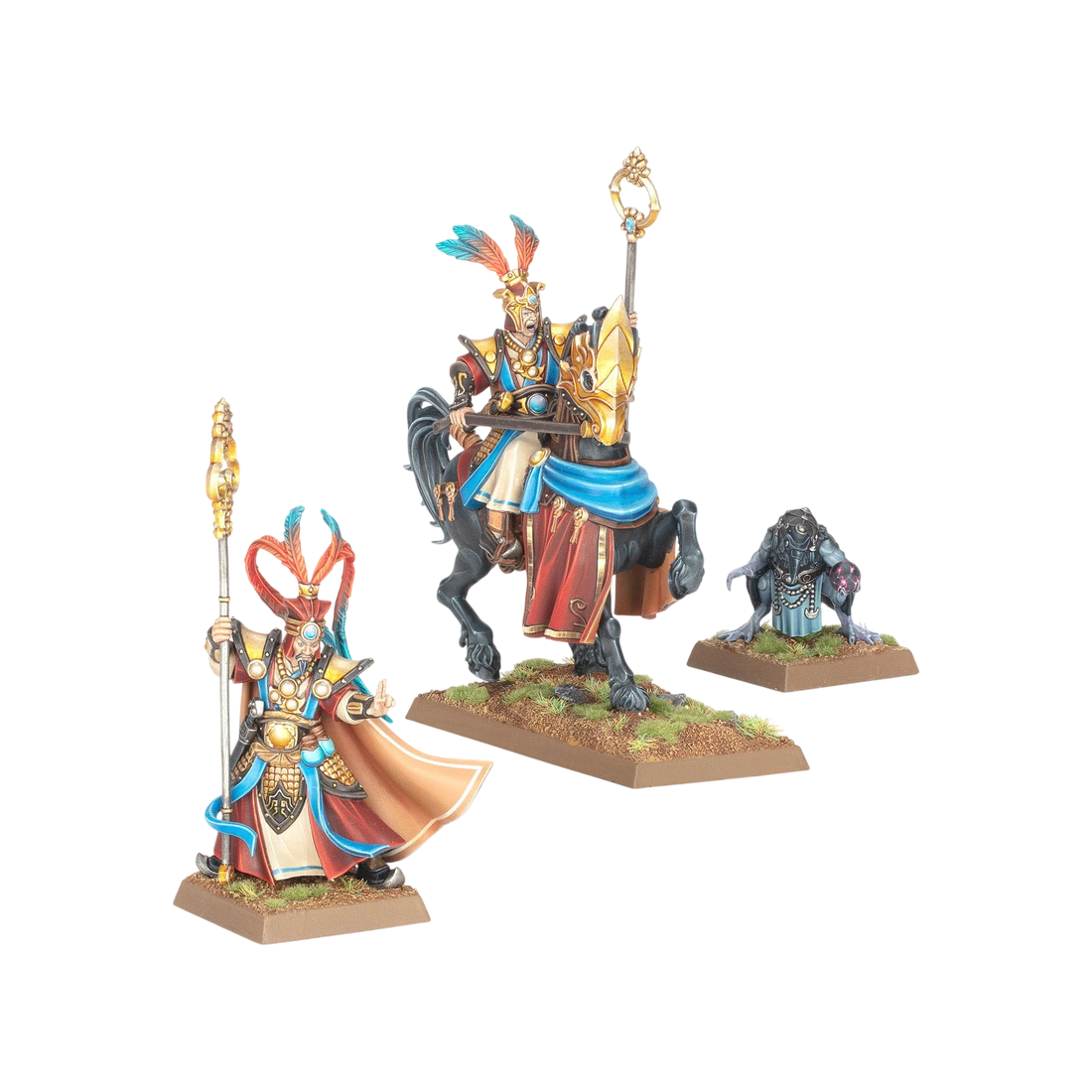 Astromancers of the Celestial Court (Unpainted) (Assembled)