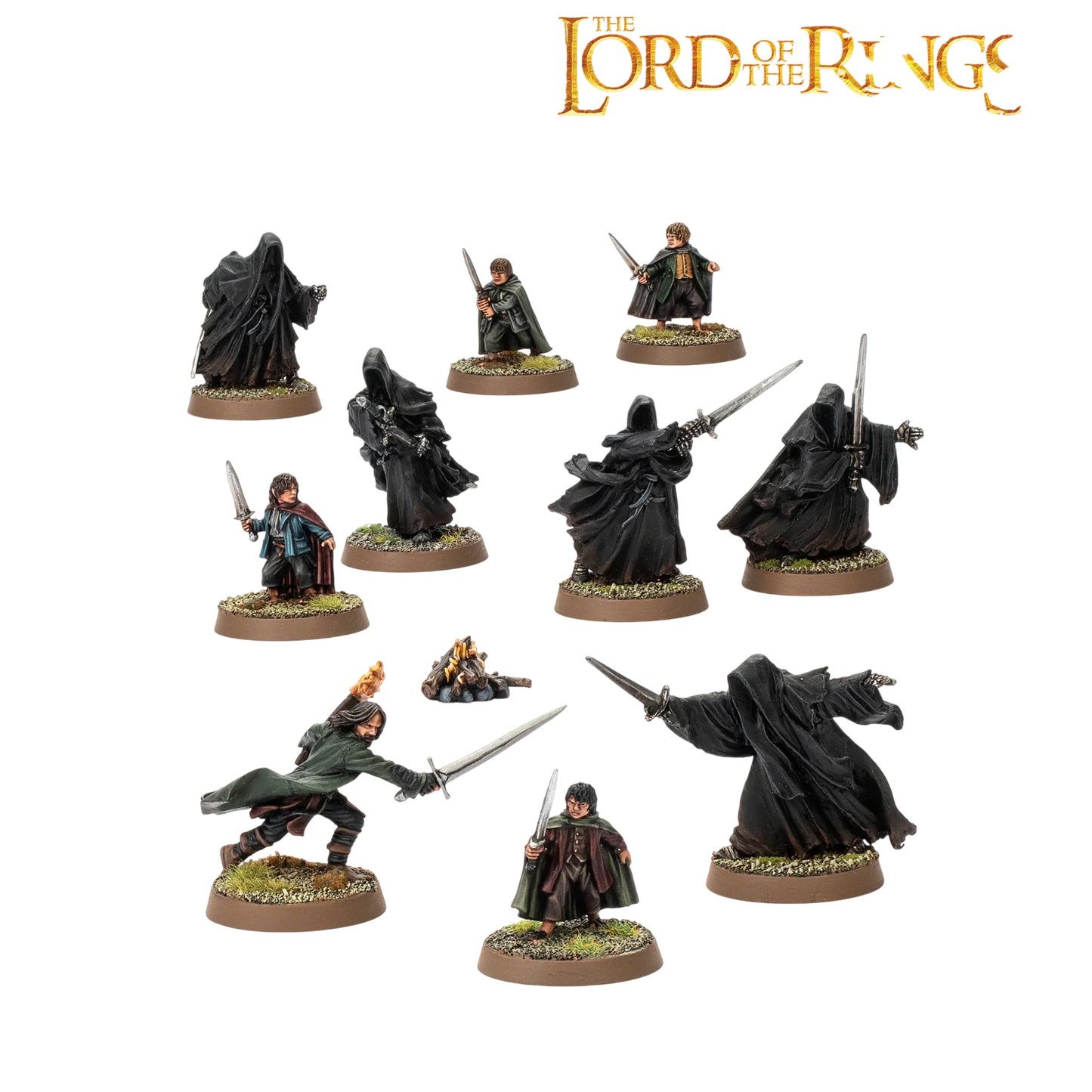 Attack At Weathertop (Unpainted) (Assembled)
