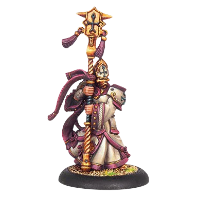 Attendant Priest Mercenary Unit Attachment (Unpainted) (Assembled)