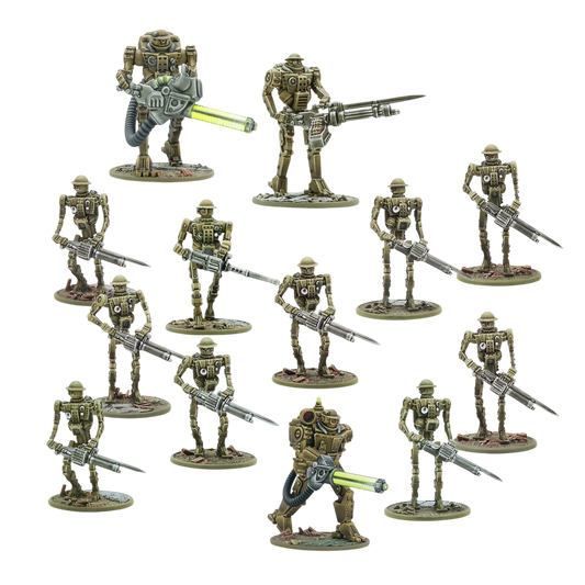 Automated Infantry platoon (Custom Painted) (Assembled)