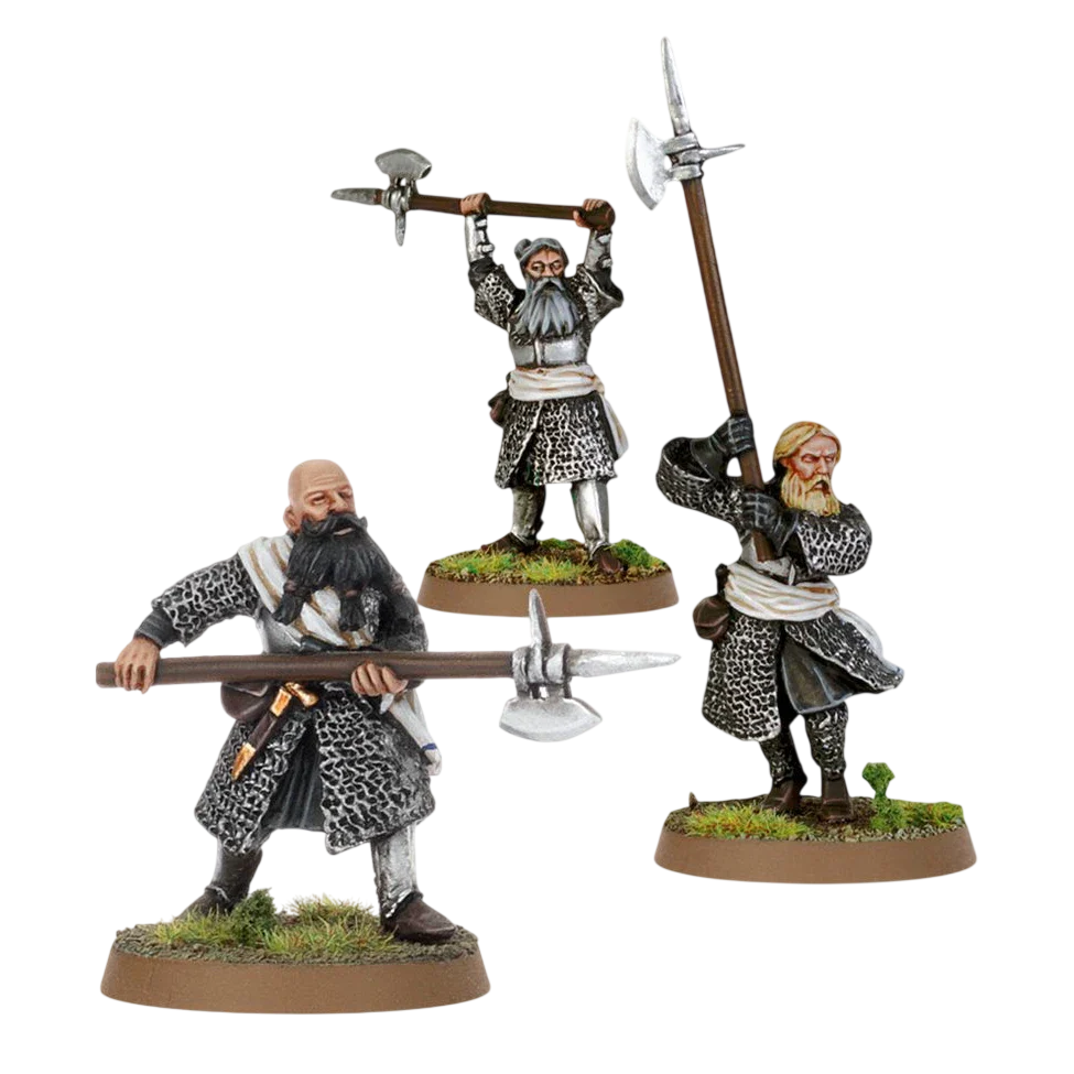 Axemen of Lossarnach (Custom Painted) (Assembled)