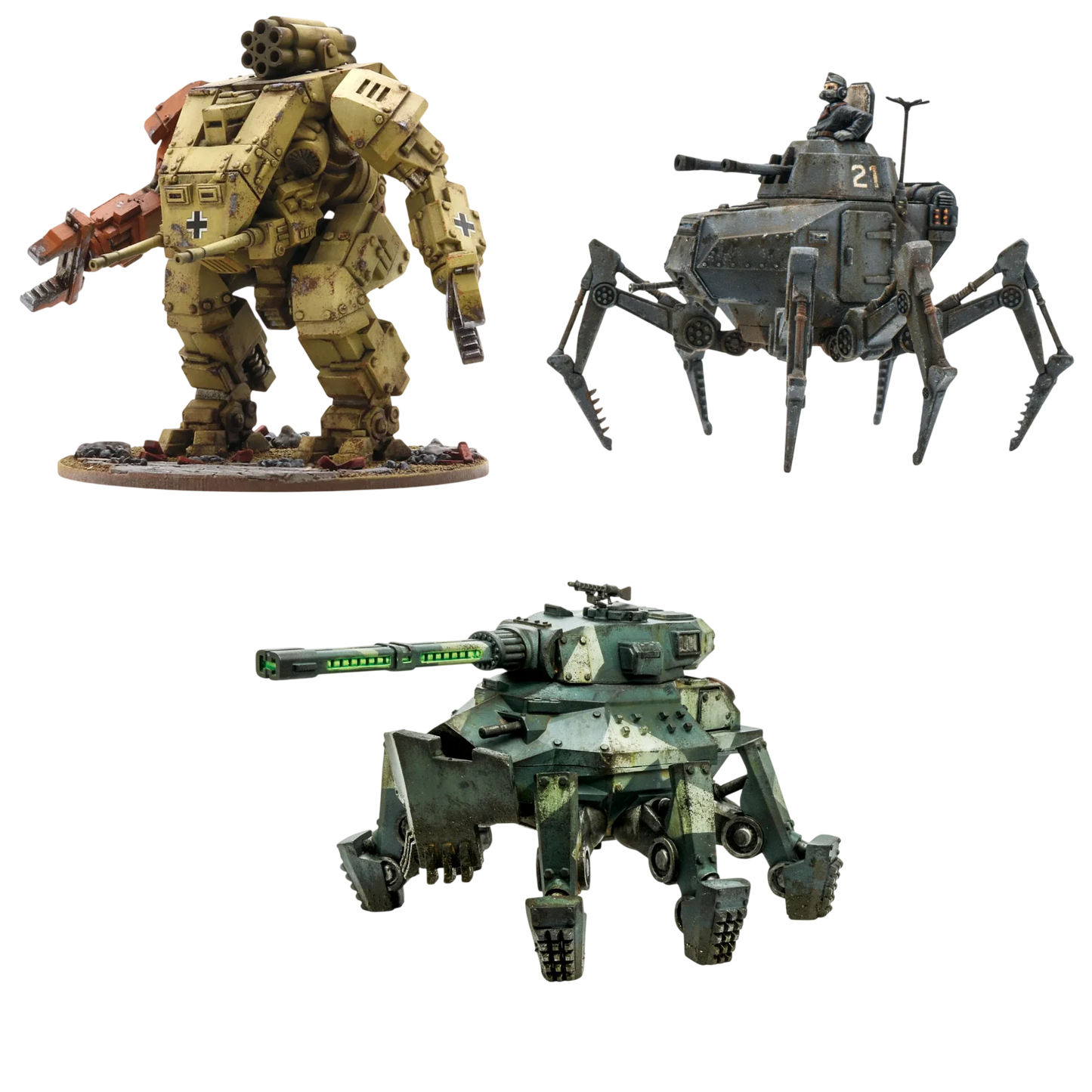 Axis Heavy Walker Platoon (New in Box)