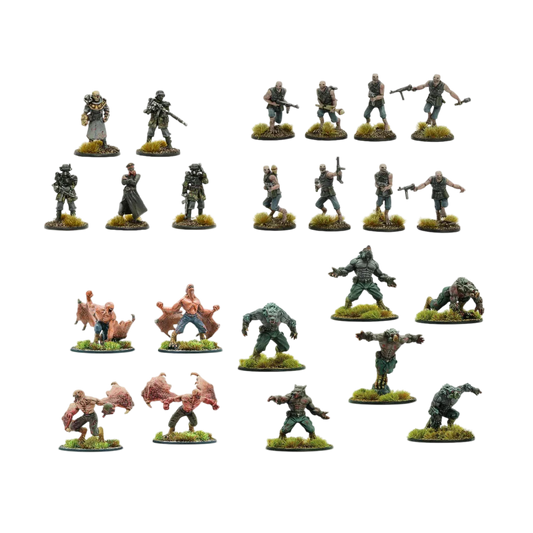 Axis Monstrous Horde Platoon (Custom Painted) (Assembled)
