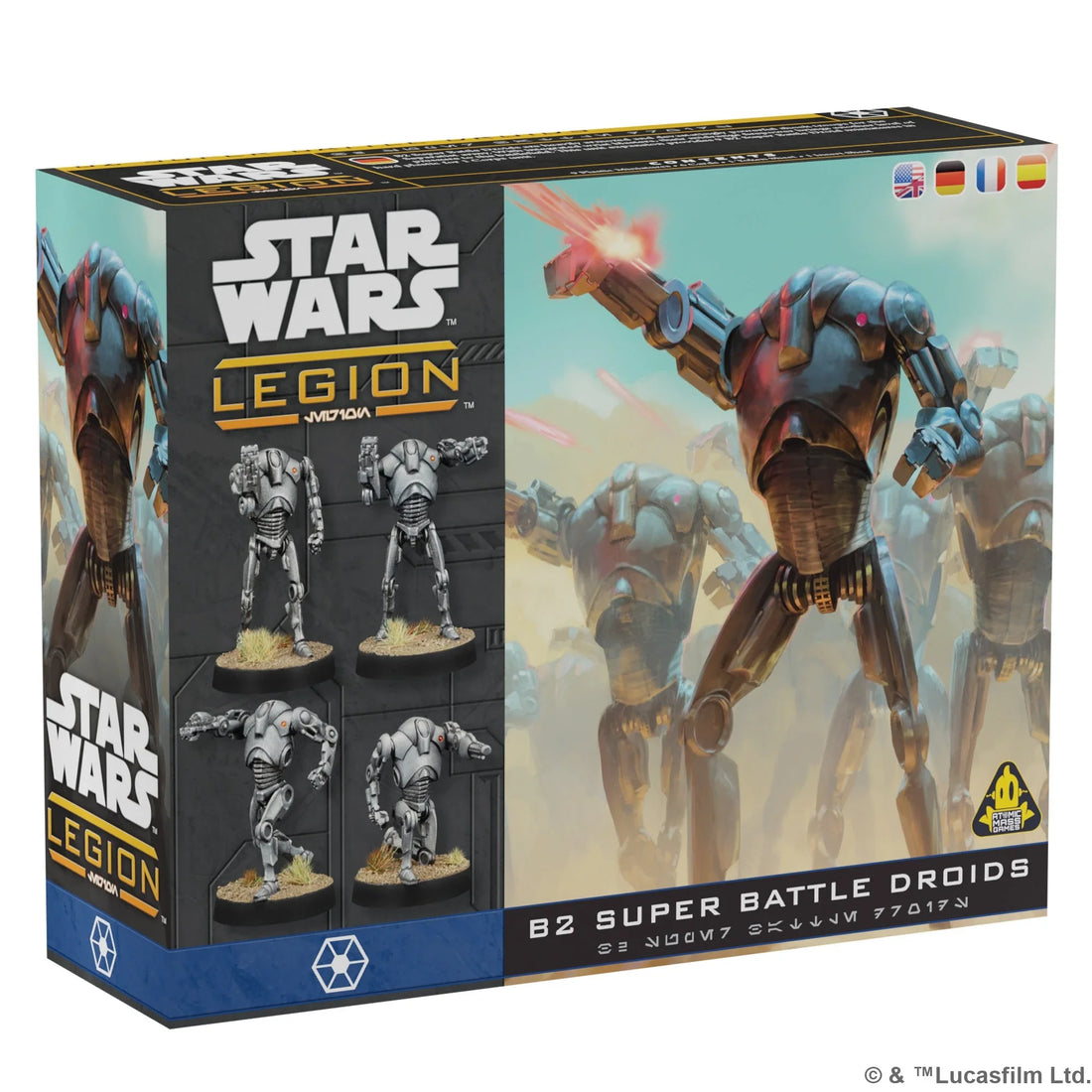 B2 Super Battle Droids (Custom Painted) (Assembled)