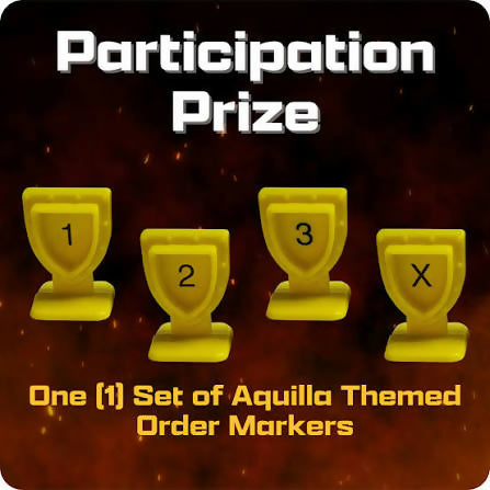 Aquilla Order Markers (Heroscape 2025 Store Championship Promo)