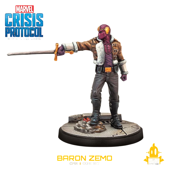 Baron Zemo (Unpainted) (Assembled)