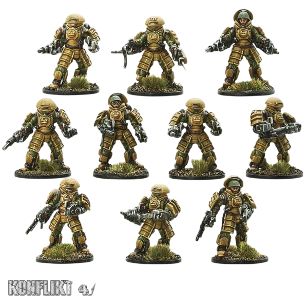 Battle-Frame Armoured Infantry Squad (New on Sprue)