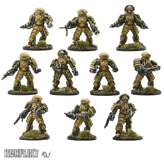 Battle-Frame Armoured Infantry Squad (New on Sprue)