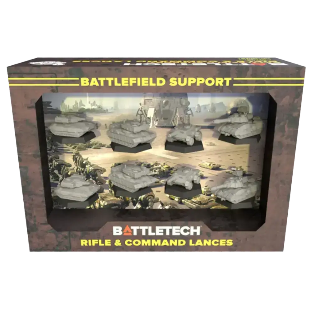 Battlefield Support: Rifle & Command (Unpainted) (Assembled) from BattleTech