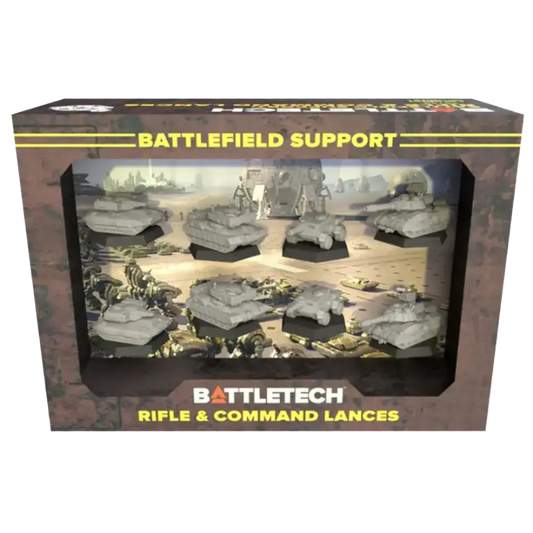 Battlefield Support: Rifle & Command (Unpainted) (Assembled)