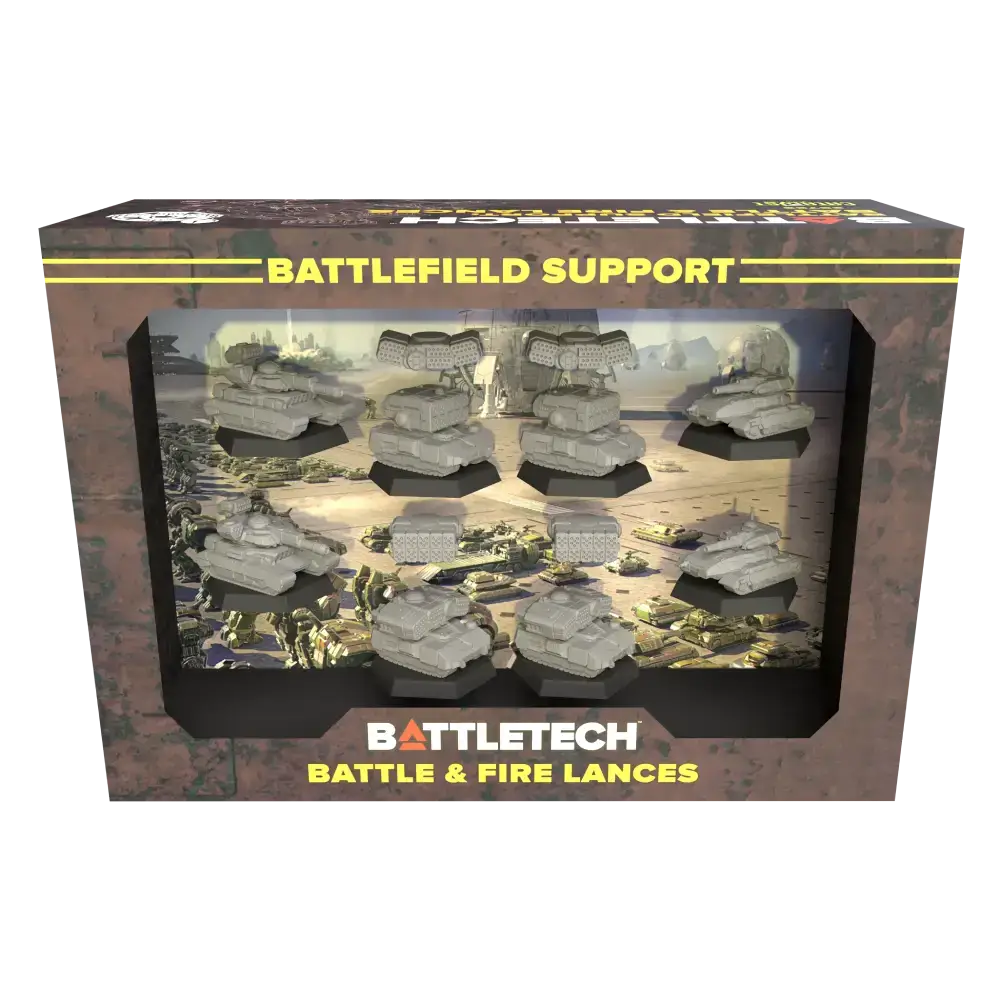 Battlefield Support: Battle & Fire (Unpainted) (Assembled) from BattleTech
