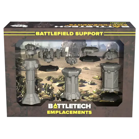 Battlefield Support: Emplacements (Unpainted) (Assembled) from BattleTech