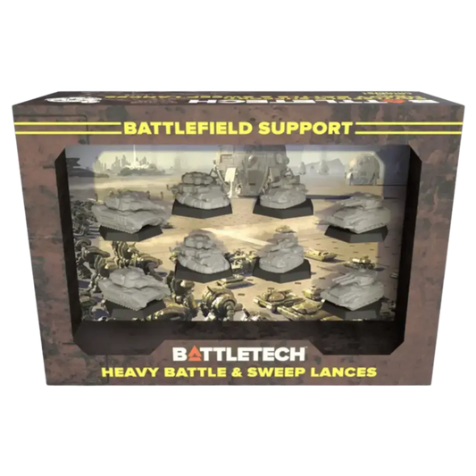 Battlefield Support: Heavy Battle & Sweep Lance (New in Box)