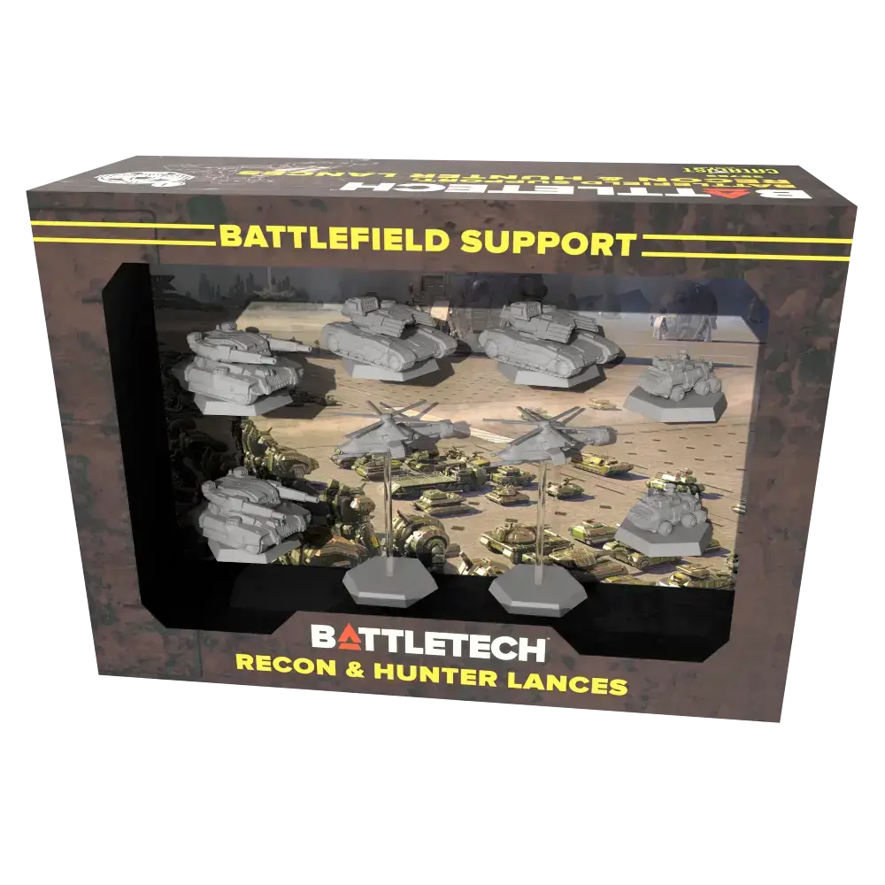 Battlefield Support: Recon & Hunter (Unpainted) (Assembled) from BattleTech