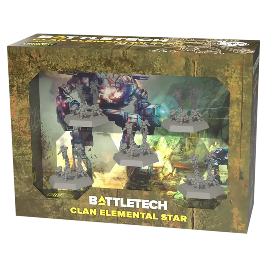 Clan Elemental Star (Custom Painted) (Assembled) from BattleTech