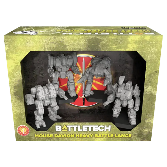 House Davion Heavy Battle Lance (New in Box)