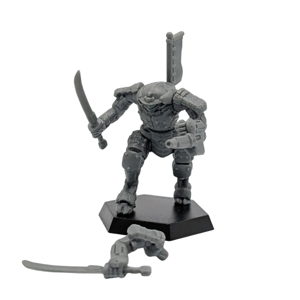 BattleTech: House Kurita Command Lance (Unpainted) (Assembled)