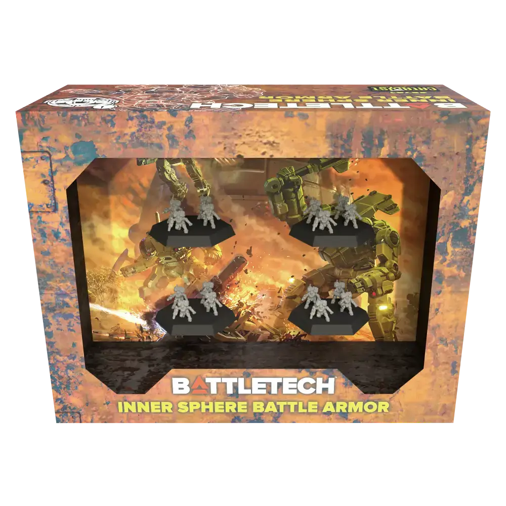 Inner Sphere Battle Armor Platoon (Unpainted) (Assembled) from BattleTech