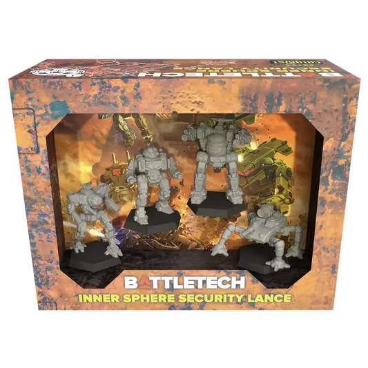 Inner Sphere Security Lance (Custom Painted) (Assembled) from BattleTech