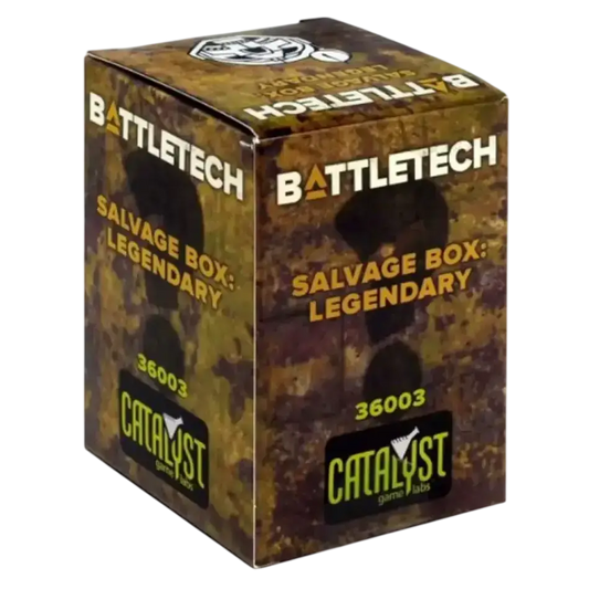Legendary MechWarriors Salvage Box (Unpainted) (Assembled) from BattleTech