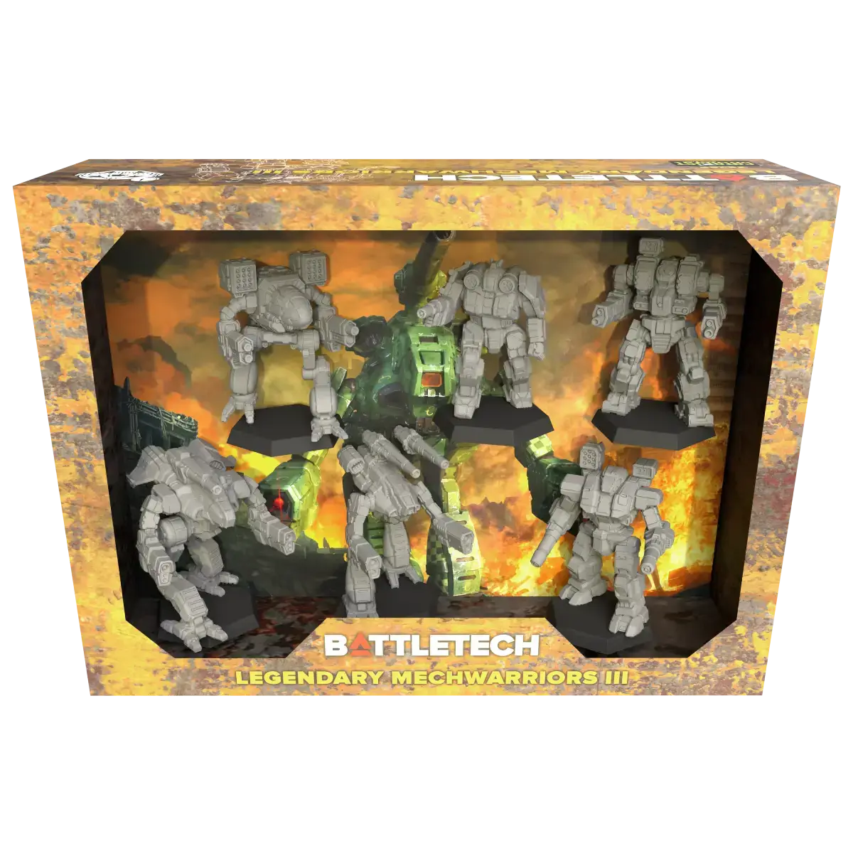 Legendary MechWarriors III Pack (Unpainted) (Assembled) from BattleTech