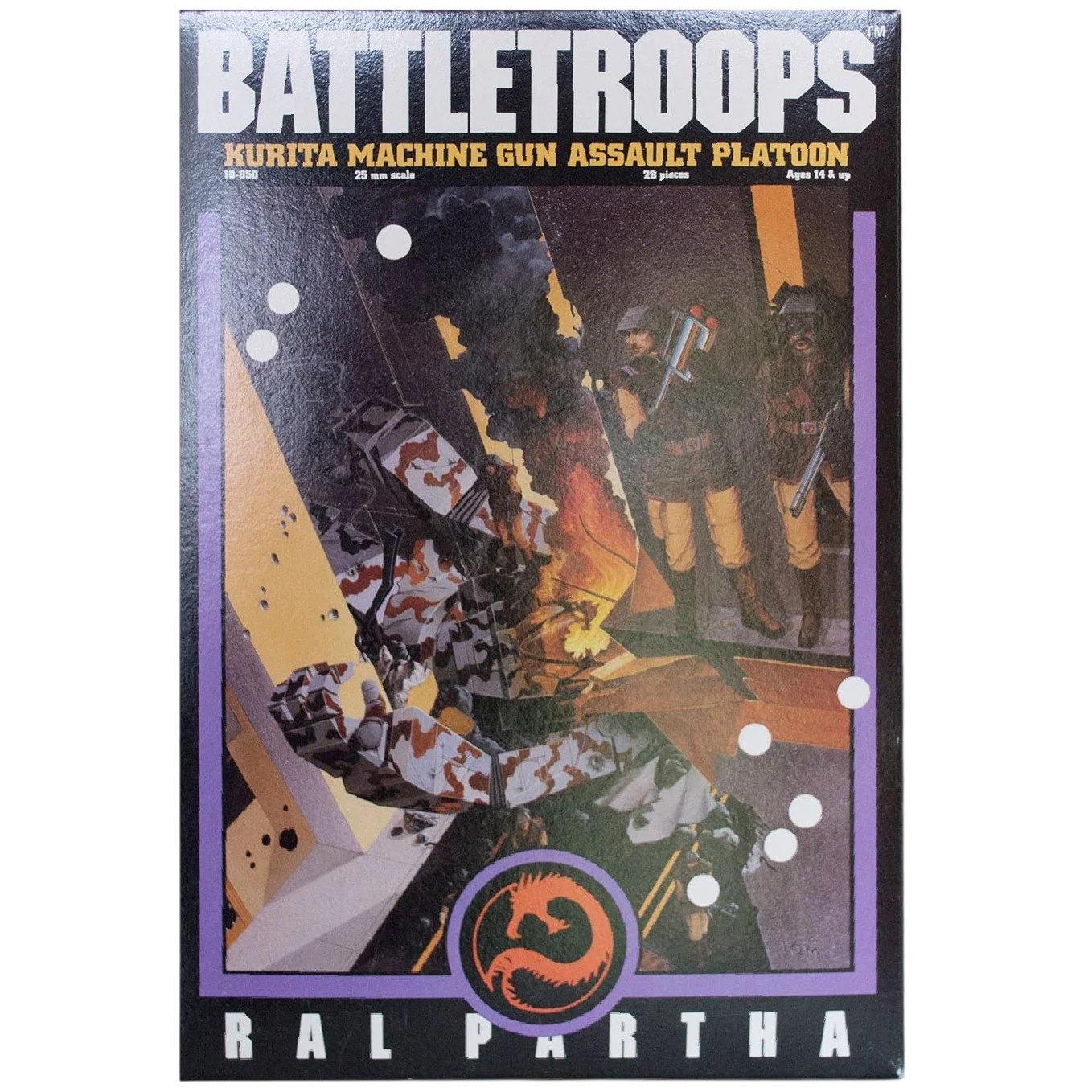 BattleTroops: Kurita Machine Gun Assault Platoon (New in Box)