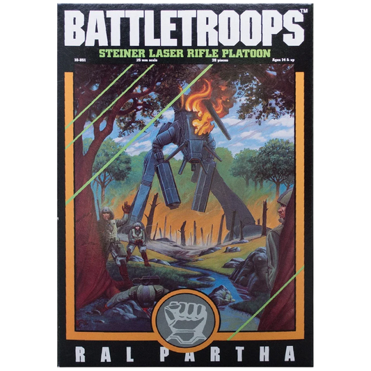 BattleTroops: Steiner Laser Rifle Platoon (Unpainted) (Assembled)