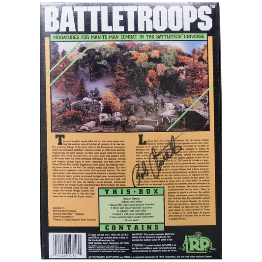 BattleTroops: Steiner Laser Rifle Platoon (New in Box)