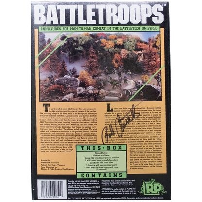 BattleTroops: Steiner Laser Rifle Platoon (Custom Painted) (Assembled)