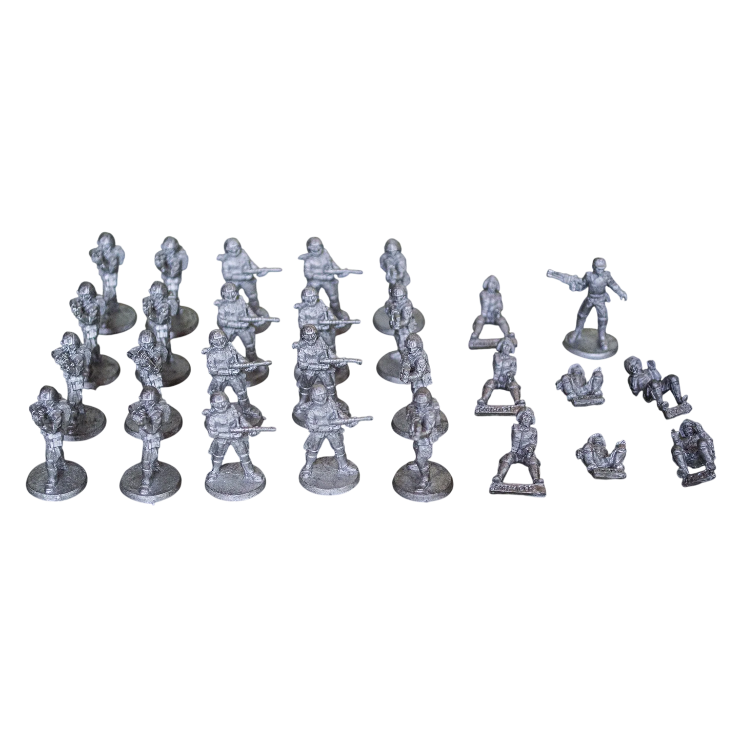 BattleTroops: Steiner Laser Rifle Platoon (Custom Painted) (Assembled)