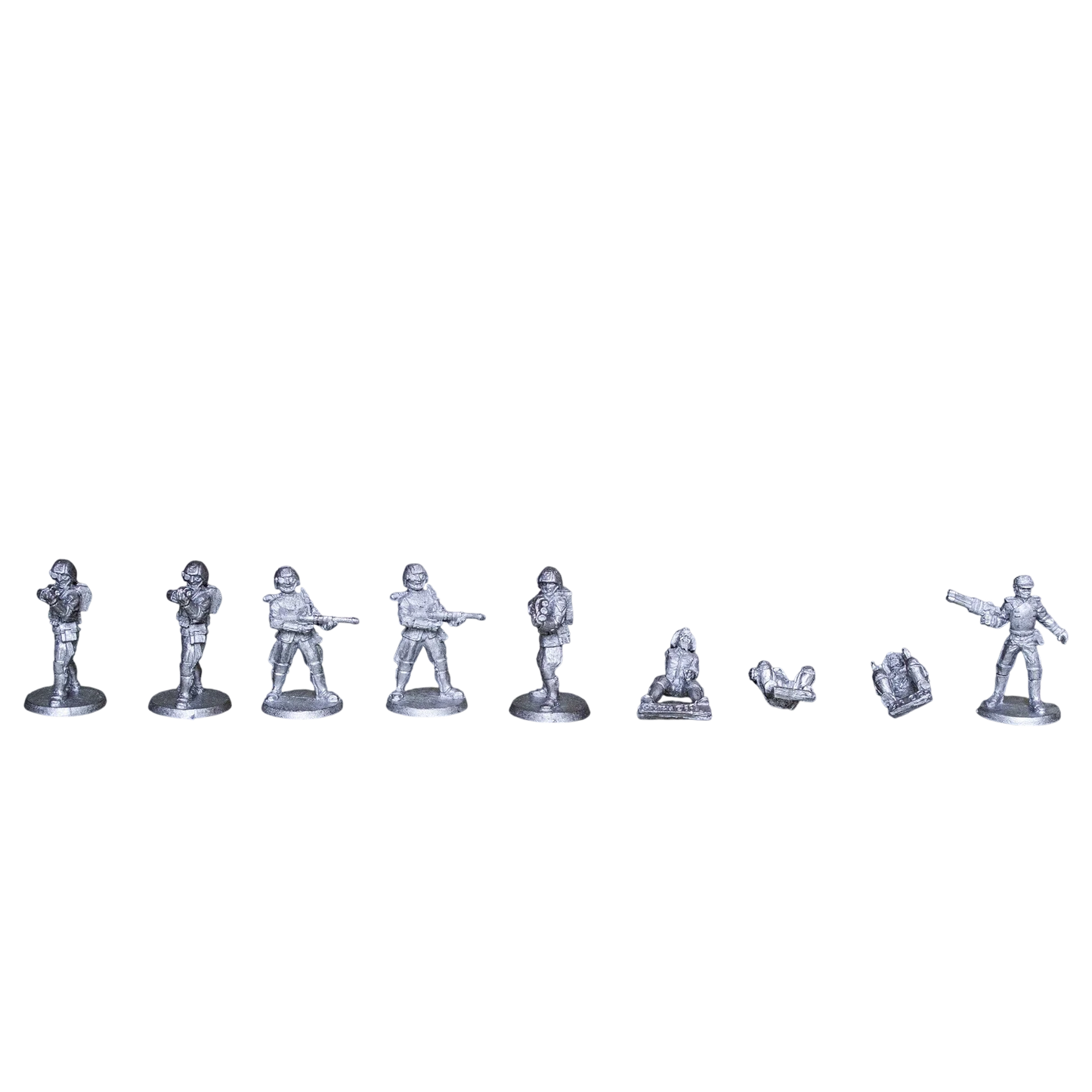 BattleTroops: Steiner Laser Rifle Platoon (Custom Painted) (Assembled)