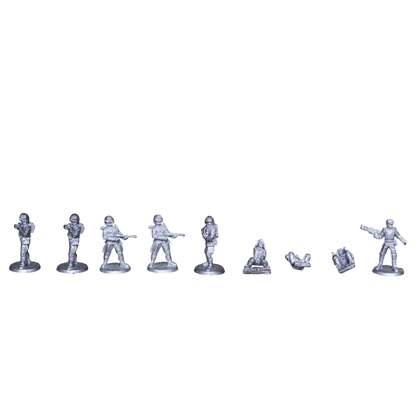 BattleTroops: Steiner Laser Rifle Platoon (Unpainted) (Assembled)
