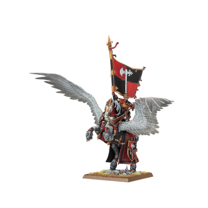 Battle Standard Bearer on Royal Pegasus (Custom Painted) (Assembled)