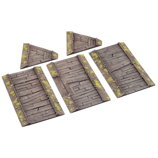 Battlefield Accessory: Forward Trenches (Custom Painted) (Assembled)