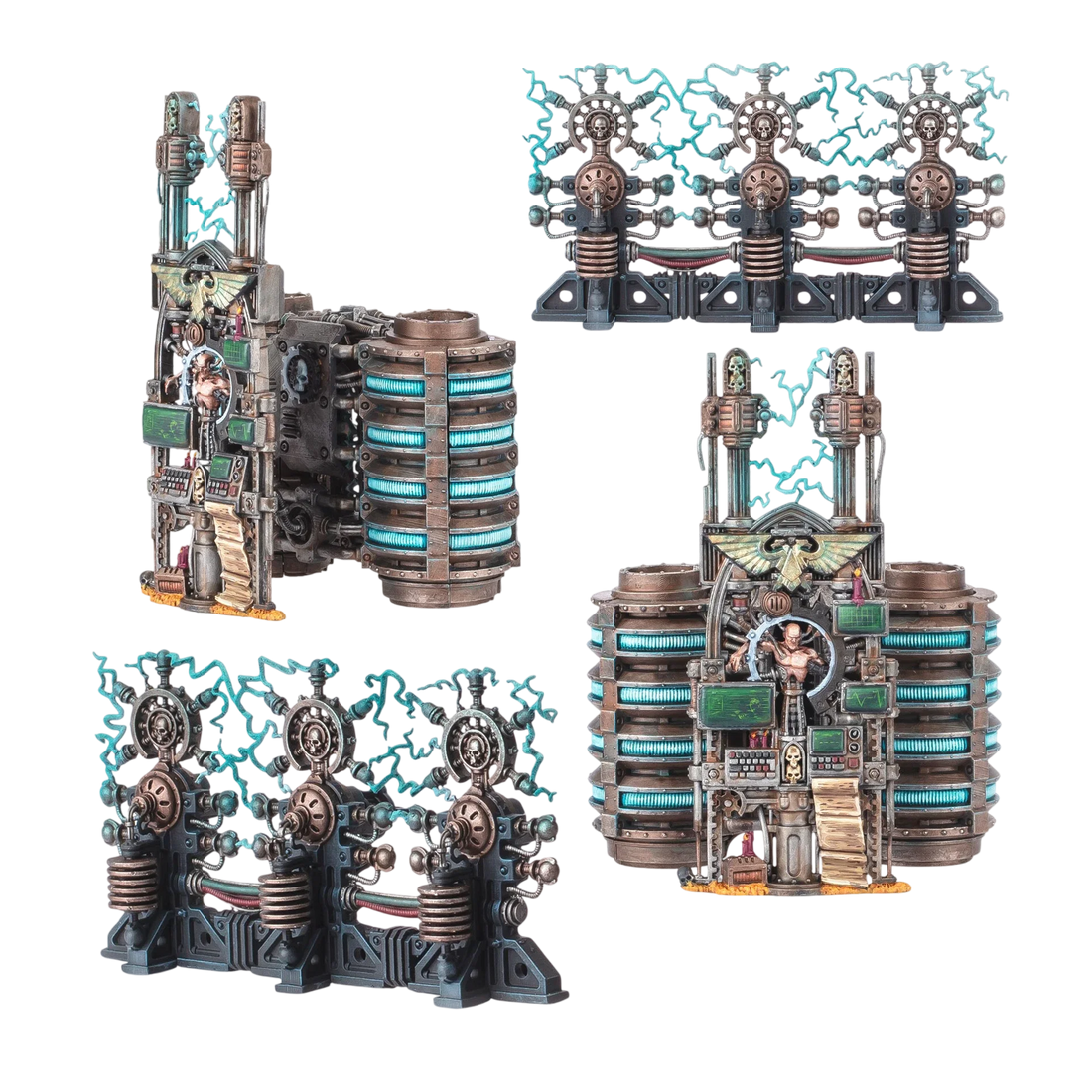 Battlefield Armageddon: Capacitor Cluster (Custom Painted) (Assembled)