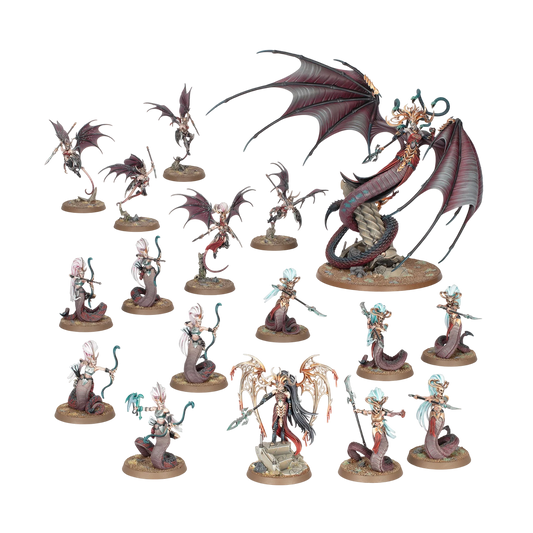 Battleforce: Daughters of Khaine - Scathborn Coven (Custom Painted) (Assembled)